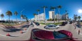 360 spherical image of the Miami International Boat Show 2018