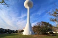 Spheroidal type water tower