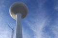 Spheroidal type water tower