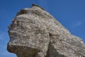 The Sphinx from Babele in Bucegi mountains Romania Royalty Free Stock Photo