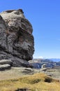 Sphinx of Bucegi Mountains Royalty Free Stock Photo