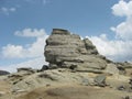 Sphinx on Bucegi Mountains Romania Royalty Free Stock Photo