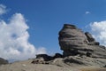 Sphinx of Bucegi, Romania Royalty Free Stock Photo