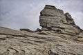 Sphinx of Bucegi in Romania Royalty Free Stock Photo