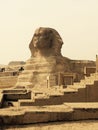 Sphinx and Giza pyramids, Egypt Royalty Free Stock Photo