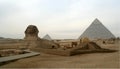 The Sphinx Great Pyramids Of The Giza Plateau