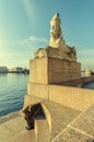 The Sphinx and The Gryphon monument.