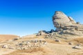 The Sphinx megalith rock formation in the Bucegi, Romania Royalty Free Stock Photo