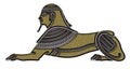 Sphinx - mythical creature Royalty Free Stock Photo