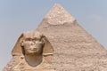 The Sphinx and the Pyramid of Khafre