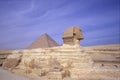 Sphinx and the Pyramides of Gizeh