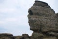 Sphinx rock in Bucegi Mountains Carpathians in Romania Europe Royalty Free Stock Photo