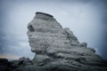 The Sphinx of Bucegi Mountains, legendary landmark of Romania Royalty Free Stock Photo
