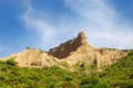 Sphinx shaped historically famous hill in Gallipoli Turkey Royalty Free Stock Photo