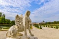 Sphinx statue in the Belvedere Garden , Vienna, Austria