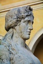 Sphinx statue, Conegliano Veneto, detail Royalty Free Stock Photo