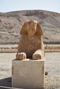 Mortuary temple of Queen Hatshepsut in Luxor, Egypt. Royalty Free Stock Photo