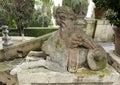 Sphinx statue in the Villa d`Este