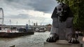 Sphinx on Victoria Embankment, London