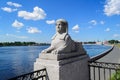 Sphinxes in St. Petersburg