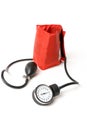 Sphygmomanometer - bp cuff Royalty Free Stock Photo