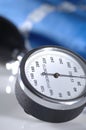 Sphygmomanometer close up Royalty Free Stock Photo