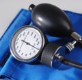 Sphygmomanometer close up