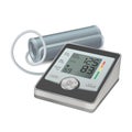 Sphygmomanometer realistic icon. Blood pressure monitor, gauge or sensor.