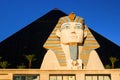 Sphynx guarding Luxor casino-hotel, Las Vegas