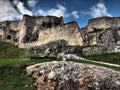 SpiÃÂ¡ Castle is a castle ruin that occupies the top of the travertine hill SpiÃÂ¡ Castle Hill.Slovakia