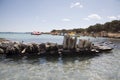 Spiaggia del Relitto in Caprera. Sardinia, Italy