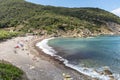 Nisportino beach, Elba Island.Italy Royalty Free Stock Photo