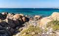 Spiaggia Rena Di Ponente - Sardinia. Italy Royalty Free Stock Photo
