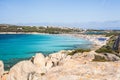 Spiaggia Rena Di Ponente - Sardinia. Italy Royalty Free Stock Photo