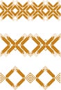 Spica seamless pattern