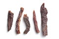 Spice beef jerky Royalty Free Stock Photo