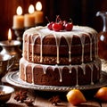 Spice Cake , traditional popular sweet dessert cake