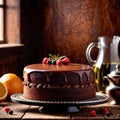 Spice Cake , traditional popular sweet dessert cake