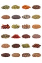 Spice and Herb Collection Royalty Free Stock Photo