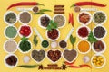 Spice and Herb Sampler Royalty Free Stock Photo