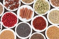 Spice and Herb Selection Royalty Free Stock Photo