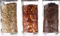 Spice Jars Royalty Free Stock Photo