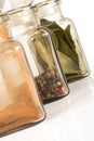 Spice Jars Royalty Free Stock Photo