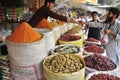 Spice seller at the market