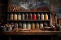 spice shop Authentic Simple living Royalty Free Stock Photo