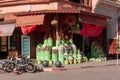 spice shops in the Marrakech souk