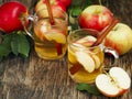 Spiced apple tea Royalty Free Stock Photo