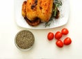 Spiced grilled chicken Royalty Free Stock Photo