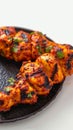 Spiced perfection Tandoori Chicken, an iconic Indian non vegetarian dish Royalty Free Stock Photo