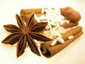 Spices and flavours of Asia Royalty Free Stock Photo